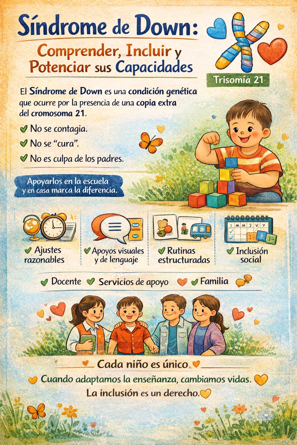 💛 ¿Qué Es El Síndrome De Down?