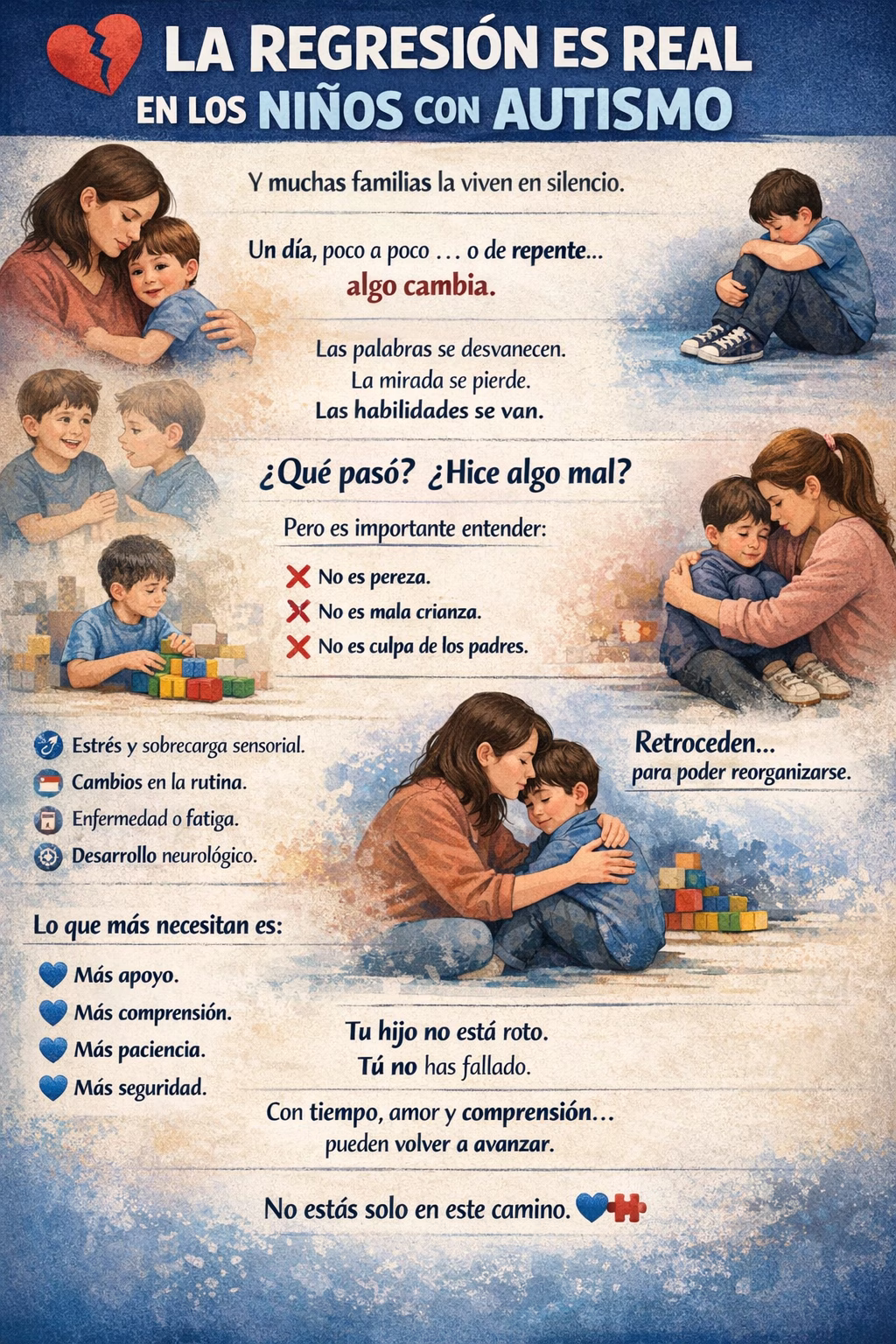 Cuando El Progreso Parece Desaparecer: La Regresión En Niños Con Autismo